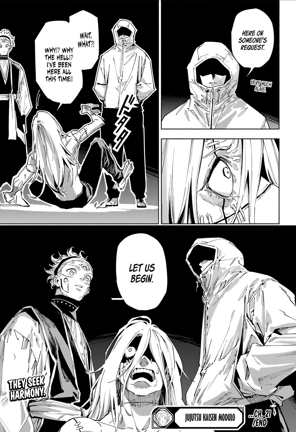 Jujutsu Kaisen Modulo Manga Chapter 21 page 18 - The Long-Awaited Arrival