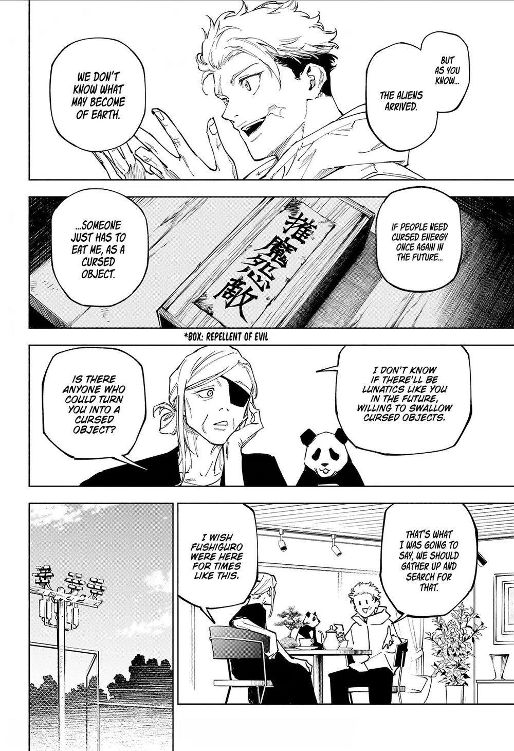 Jujutsu Kaisen Modulo Manga Chapter 25 page 12 - Towards a Brighter Future [END]