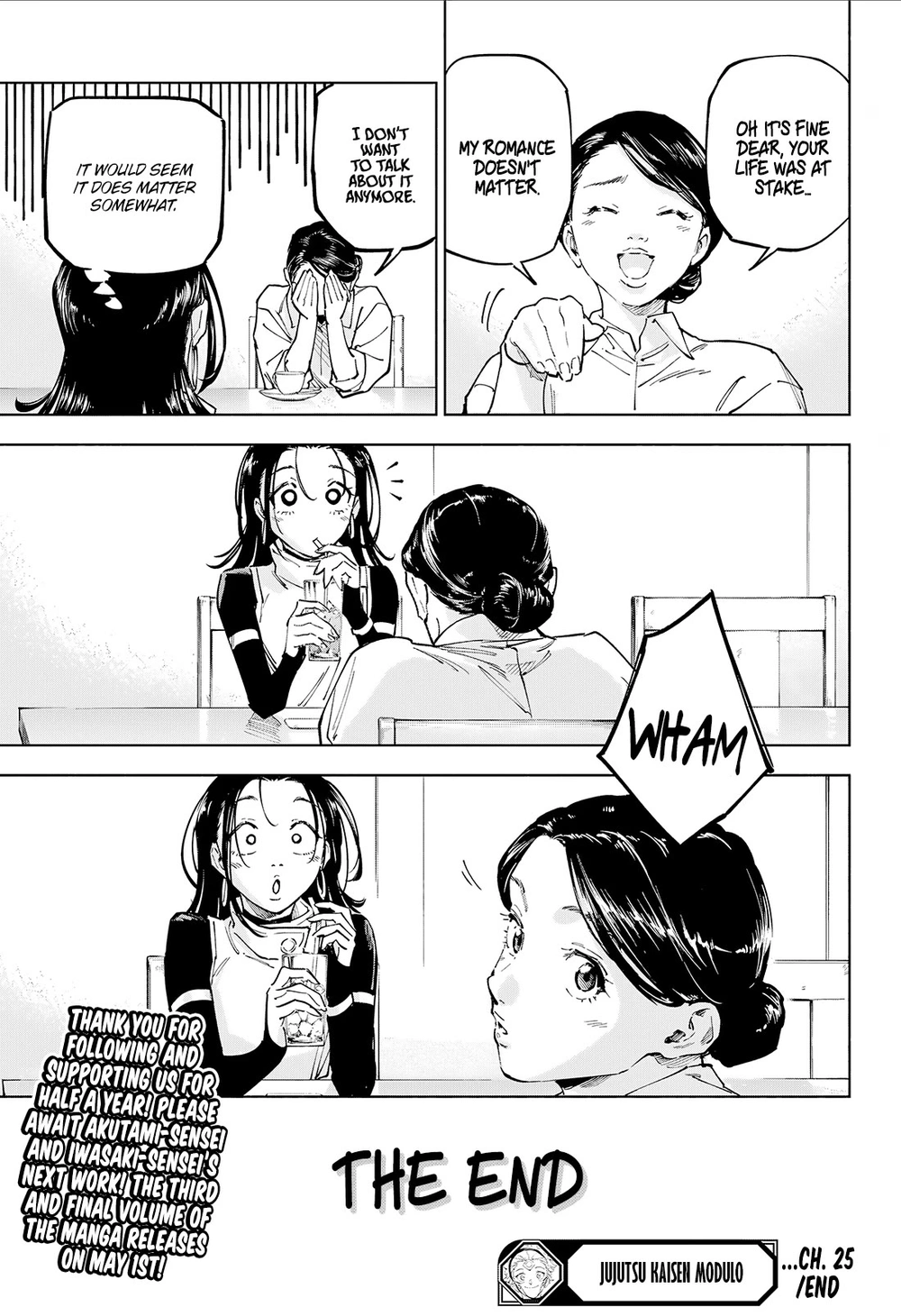 Jujutsu Kaisen Modulo Manga Chapter 25 page 21 - Towards a Brighter Future [END]