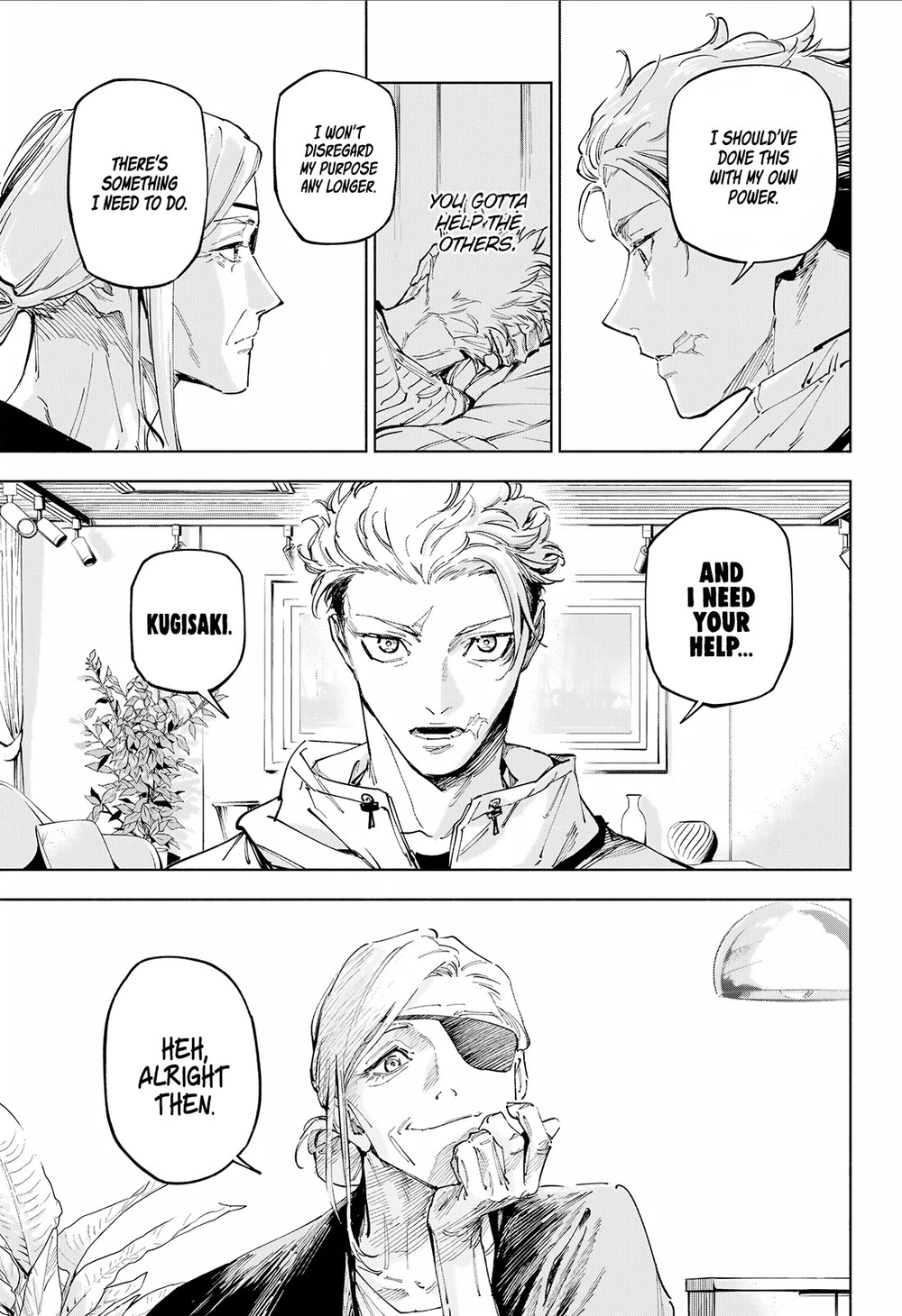 Jujutsu Kaisen Modulo Manga Chapter 25 page 9 - Towards a Brighter Future [END]