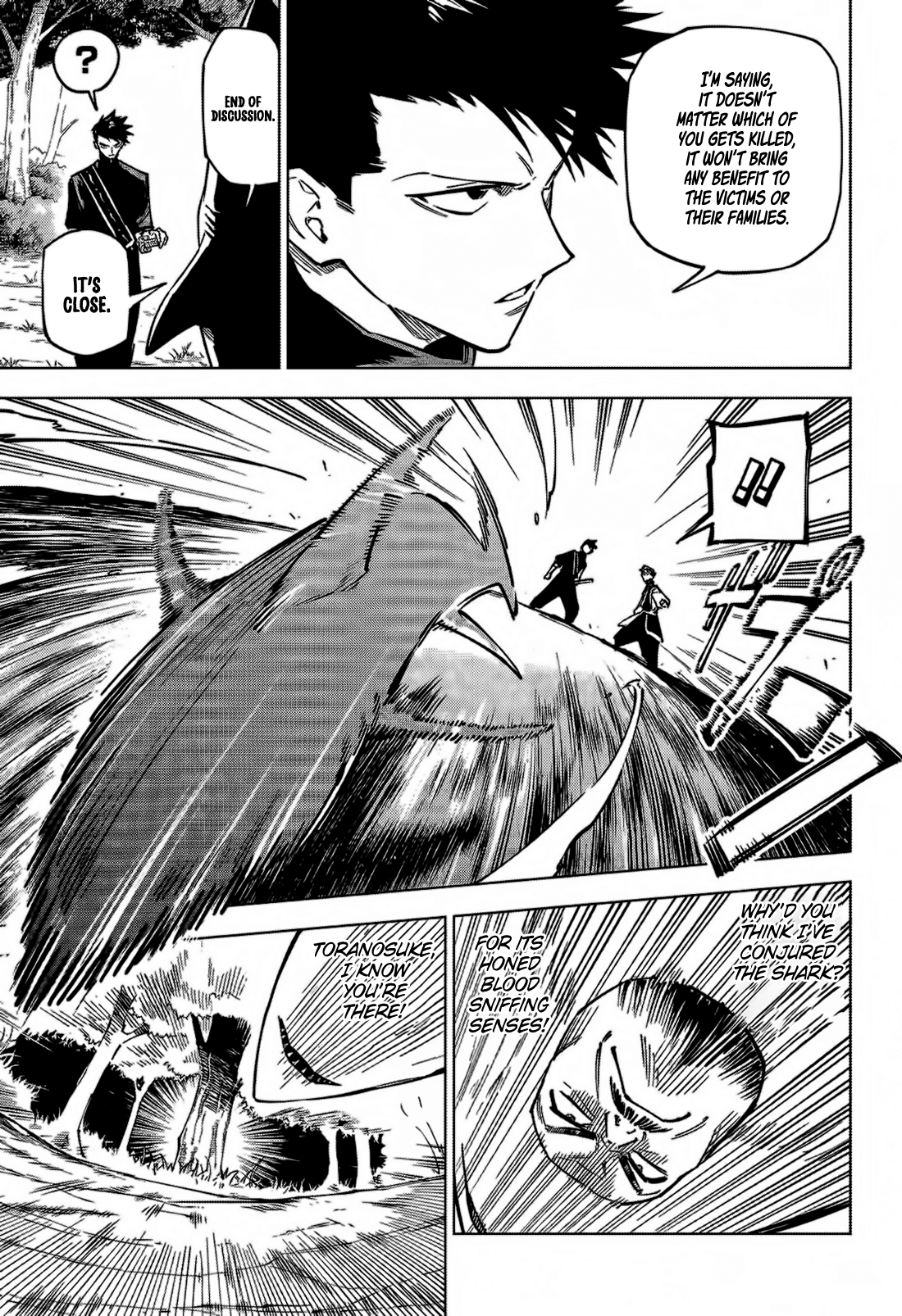 Jujutsu Kaisen Modulo Manga Chapter 3 page 12 - Swimming in the Forest