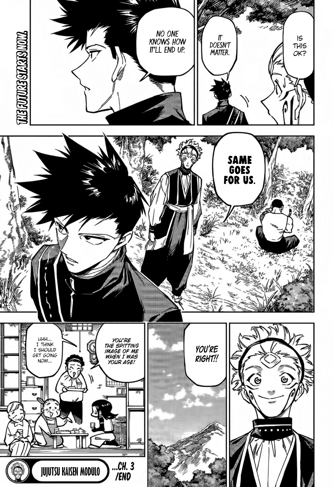 Jujutsu Kaisen Modulo Manga Chapter 3 page 22 - Swimming in the Forest