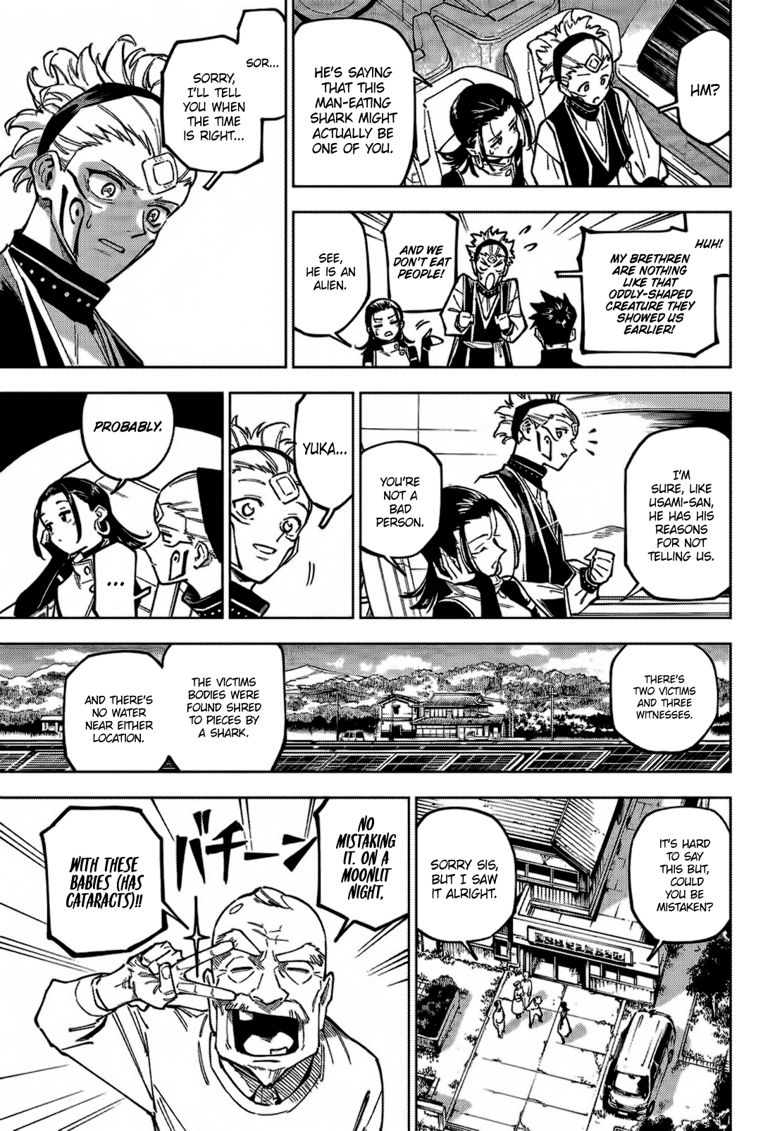 Jujutsu Kaisen Modulo Manga Chapter 3 page 3 - Swimming in the Forest