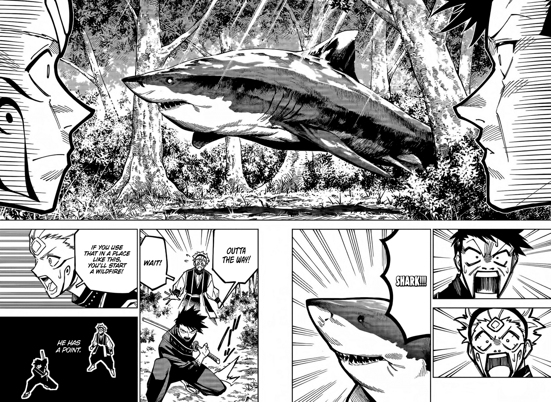 Jujutsu Kaisen Modulo Manga Chapter 3 page 6 - Swimming in the Forest