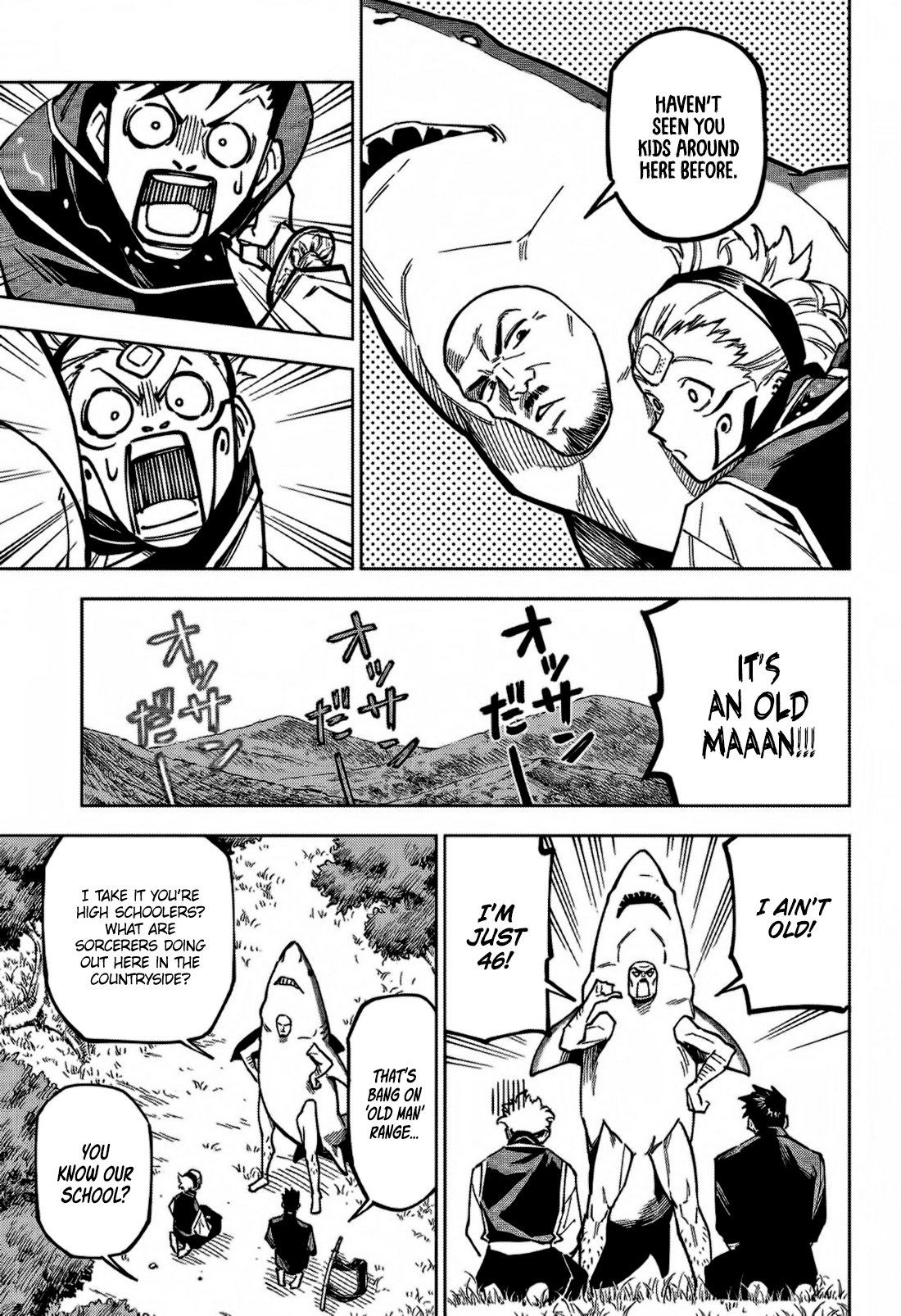 Jujutsu Kaisen Modulo Manga Chapter 3 page 8 - Swimming in the Forest